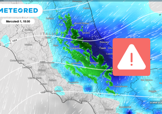 Maltempo in intensificazione, torna la neve a bassa quota: scatta l’allerta rossa in Abruzzo