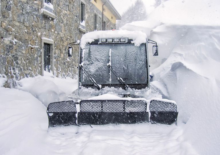 Alpi orientali sommerse dalla neve Alpi orientali sommerse dalla neve