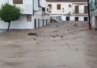 Maltempo in Spagna, alluvioni lampo e vento fortissimo: i video