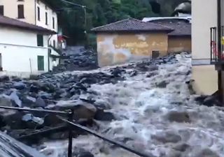 Maltempo: alluvione sul lago di Como, in arrivo nuovi forti temporali