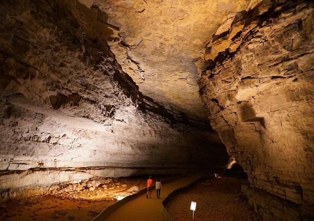 Parque Nacional de Mammoth Cave, no estado de Kentucky, EUA