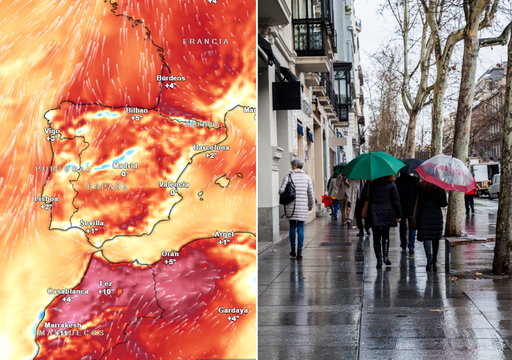 Mañana, 11 de noviembre, lloverá en estas 8 provincias, en otras las temperaturas subirán hasta 5 ºC