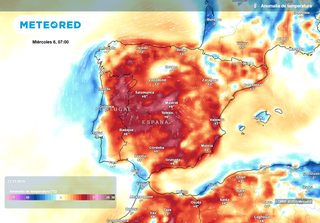 Mañana, 6 de agosto, se alcanzarán los 40 ºC en estas 8 ciudades de la España peninsular