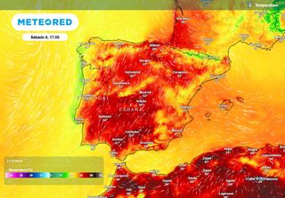 Mañana, 6 de septiembre, hasta 8 capitales de provincia superarán los 35 ºC