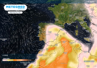 Mañana cambiará el color del cielo en las comunidades mediterráneas por una invasión de aire sahariano con mucho polvo