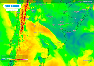 Mañana cambio brusco en Argentina: fuerte descenso térmico y tormentas en estas provincias