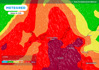 Mañana Canarias se expondrá a una situación "peligrosa" por la calidad del aire, el calor y riesgo de incendios