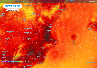 Mañana el golfo de Valencia será el escenario de una batalla entre el viento de poniente y las brisas: 40 ºC probables 