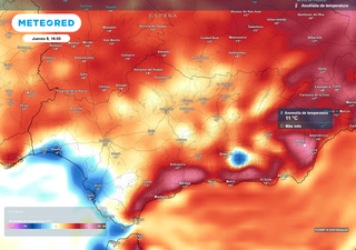 Ma&ntilde;ana el mayor baj&oacute;n de temperaturas se registrar&aacute; en seis provincias de Andaluc&iacute;a