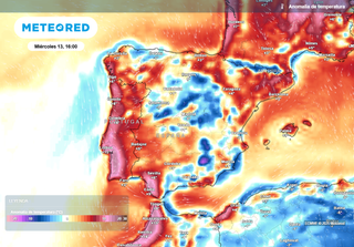 Mañana habrá un cambio brusco de temperaturas en estas 8 comunidades de la España peninsular: 