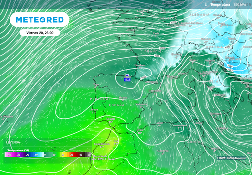 Ma&ntilde;ana habr&aacute; un subid&oacute;n de temperaturas de 8 &ordm;C en diecis&eacute;is provincias