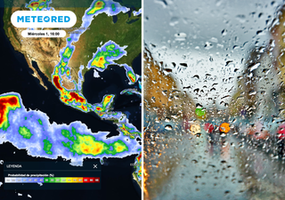 Ma&ntilde;ana, jueves 1 de julio, M&eacute;xico con lluvias muy fuertes de hasta 75 mm en 12 estados