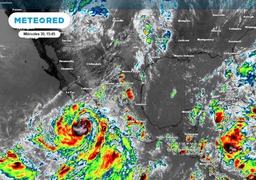 Ma&ntilde;ana, jueves 1 de octubre en M&eacute;xico: se prev&eacute;n lluvias intensas en al menos 8 estados m&aacute;s de 75 mm