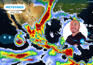 Ma&ntilde;ana jueves 1 de octubre, se pronostican lluvias intensas superiores a 75 mm en al menos 8 estados de M&eacute;xico