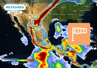 Ma&ntilde;ana, jueves 15 de octubre, M&eacute;xico con lluvias intensas y fuertes vientos: hasta 150 mm en al menos 3 estados