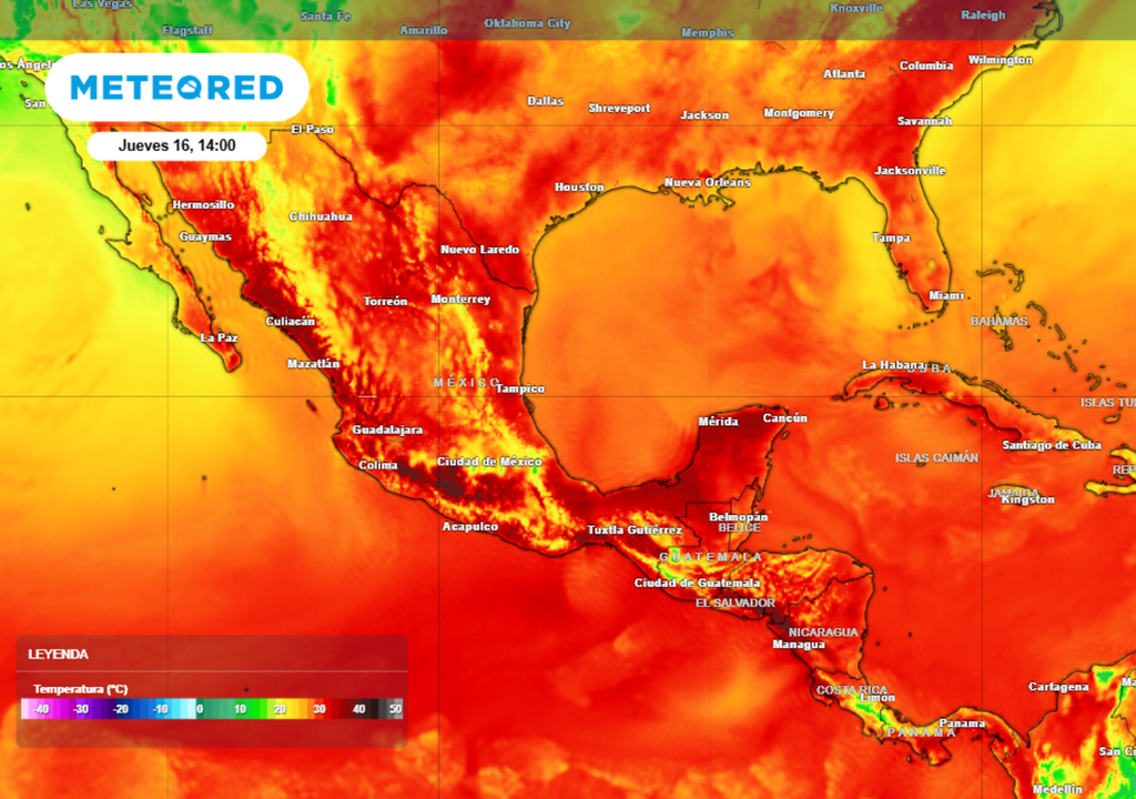 Se pronostican temperaturas de entre 40 a 45 °C en varios estados de México, recuerda evitar largor periodos de exposición al Sol.