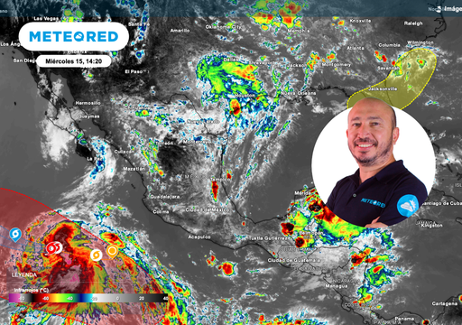 Ma&ntilde;ana, jueves 16 de julio, M&eacute;xico con lluvias intensas por monz&oacute;n mexicano y onda tropical 19