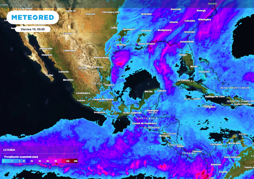 Ma&ntilde;ana, jueves 18 de diciembre, M&eacute;xico sufrir&aacute; lluvias fuertes: en al menos 4 estados esperan hasta 50 mm