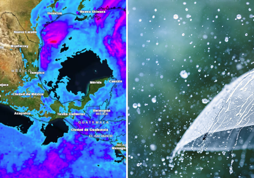 Ma&ntilde;ana, jueves 18 de diciembre, M&eacute;xico sufrir&aacute; lluvias fuertes: en al menos 4 estados esperan hasta 50 mm
