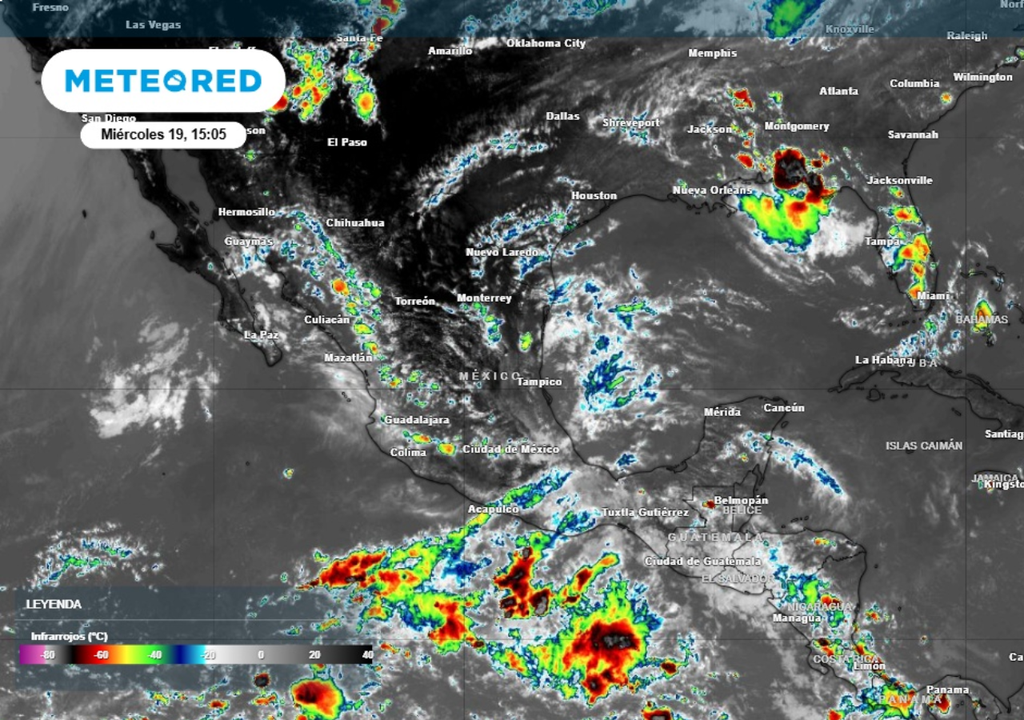 Llegan más ondas tropicales en los próximos días.