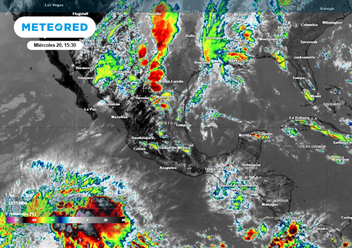 Ma&ntilde;ana, jueves 21 de mayo, M&eacute;xico con m&aacute;s tormentas y granizadas: en al menos 13 estados hasta 50 mm