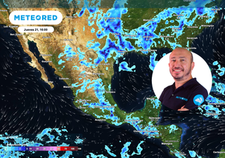 Ma&ntilde;ana, jueves 21 de mayo, M&eacute;xico con m&aacute;s tormentas y granizadas: en al menos 13 estados hasta 50 mm