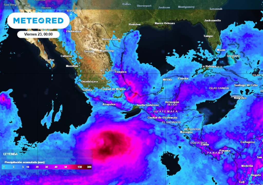 LLuvias Pronóstico de lluvias para este jueves en México.