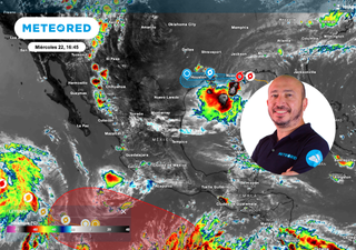 Ma&ntilde;ana, jueves 23 de julio, el monz&oacute;n mexicano y la onda tropical 20 azotar&aacute;n M&eacute;xico con tormentas muy fuertes