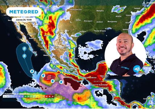 Ma&ntilde;ana, jueves 24 de septiembre, M&eacute;xico con lluvias intensas por circulaci&oacute;n de cicl&oacute;n Polo y otros fen&oacute;menos