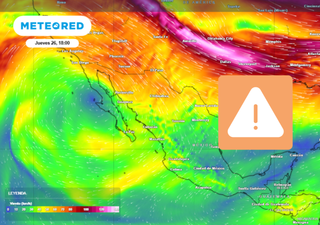 Mañana, jueves 26 de febrero, México sufrirá temperaturas contrastantes y posibles tolvaneras