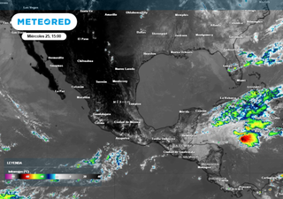 Continuarán las lluvias y tormentas eléctricas en varios estados este jueves 26 de marzo en varios estados de México