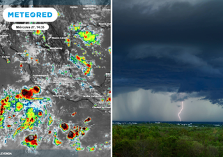 Mañana, jueves 28 de agosto, 3 estados de México recibirán lluvias intensas: hasta 100 mm