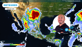 Ma&ntilde;ana, jueves 29 de octubre, M&eacute;xico con lluvias intensas por remanentes del cicl&oacute;n tropical "Vance"