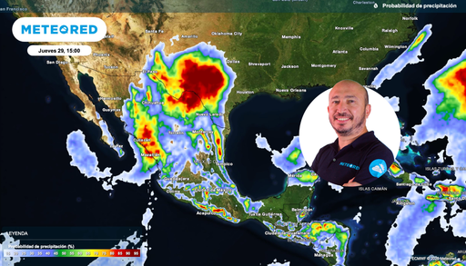 Ma&ntilde;ana, jueves 29 de octubre, M&eacute;xico con lluvias intensas por remanentes del cicl&oacute;n tropical "Vance"