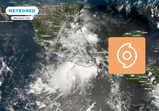 Mañana jueves 7 de agosto 5 estados de México recibirán lluvias intensas de hasta 100 mm