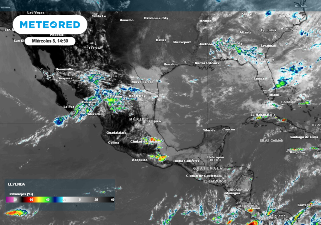 De nueva cuenta se prevén tormentas por vaguadas en distintos niveles de la tropósfera.