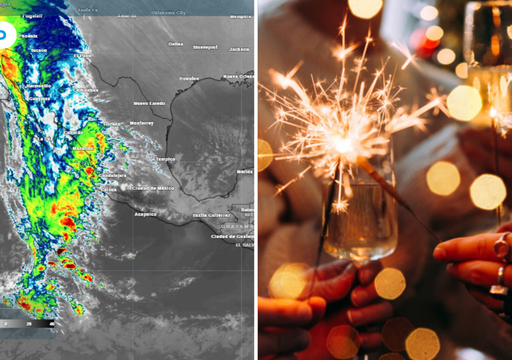 Ma&ntilde;ana, jueves de A&ntilde;o Nuevo 2026, M&eacute;xico sufrir&aacute; lluvias fuertes: en al menos 3 estados esperan hasta 50 mm