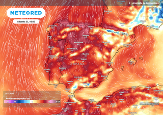 Mañana la superborrasca Bert provocará un cambio radical en las temperaturas de 3 comunidades