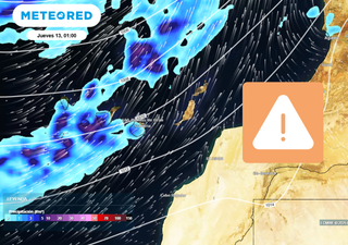 Mañana la lluvia intensa llegará de golpe a Canarias: continúa la previsión de 100 l/m2 en 24 horas
