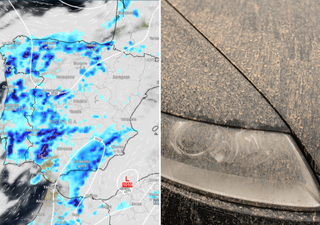 Mañana las lluvias de barro ensuciarán todo en la Región de Murcia, Andalucía y otras 3 comunidades más