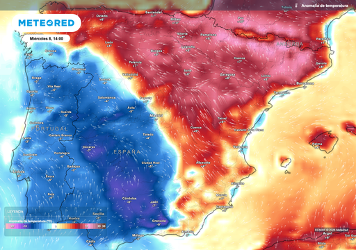 Ma&ntilde;ana las temperaturas bajar&aacute;n entre 6 y 10 &ordm;C en varias comunidades del oeste peninsular