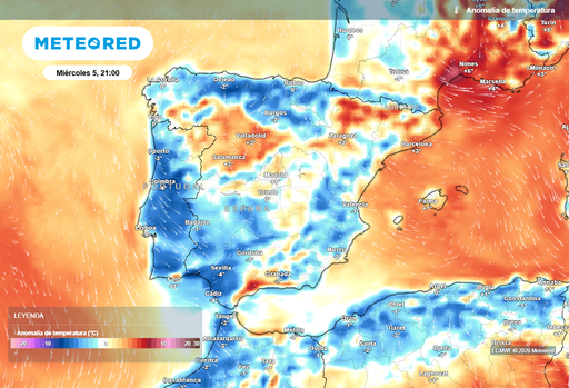 Ma&ntilde;ana las temperaturas bajar&aacute;n entre 6 y 8 &ordm;C en las comunidades del norte y este peninsular