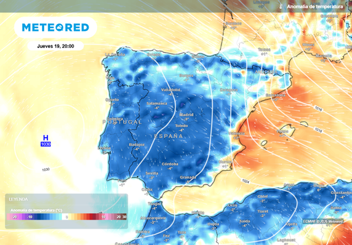 Ma&ntilde;ana las temperaturas bajar&aacute;n hasta 6 &ordm;C en estas tres comunidades de la Espa&ntilde;a peninsular
