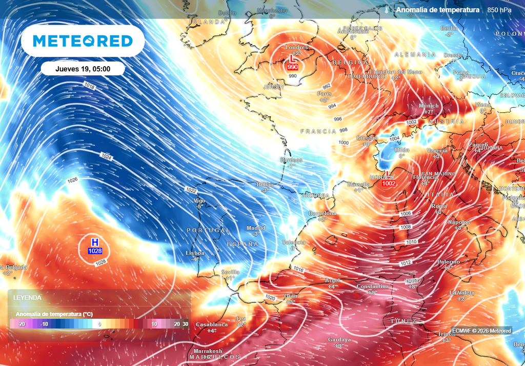 España volverá a sufrir otra nueva y breve irrupción de aire polar, pudiendo provocar un ambiente más invernal en algunos lugares en las próximas jornadas.