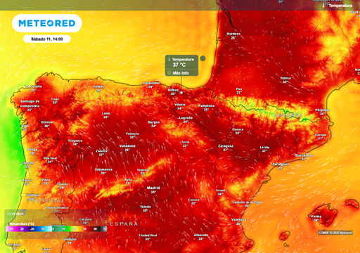 Ma&ntilde;ana las temperaturas se disparar&aacute;n hasta 8 &ordm;C en las comunidades ba&ntilde;adas por el Cant&aacute;brico
