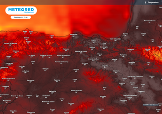 Mañana las temperaturas serán altísimas en zonas del Cantábrico: en estas ciudades el riesgo será extremo con aviso rojo