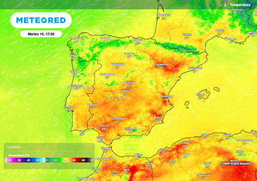 Ma&ntilde;ana las temperaturas subir&aacute;n de 6 a 8 &ordm;C en cinco comunidades del este y norte peninsular