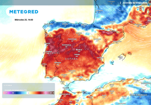 Ma&ntilde;ana las temperaturas subir&aacute;n hasta 8 &ordm;C en ocho provincias