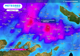 Mañana las tormentas dejarán decenas de litros en poco tiempo, granizo y posibles inundaciones en estas comunidades