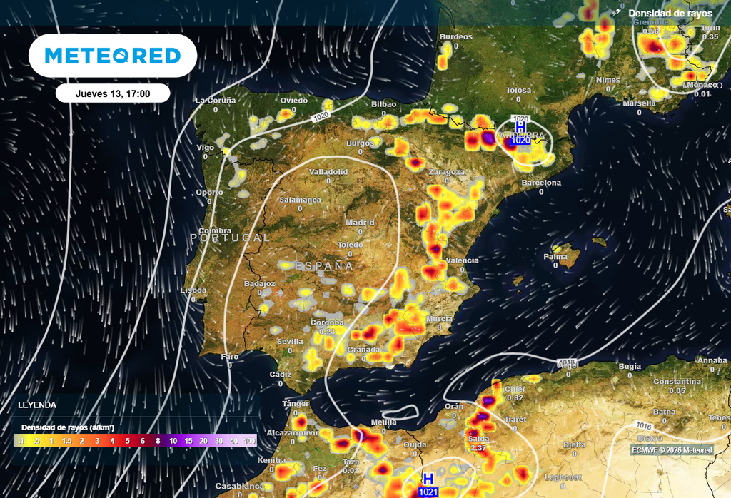 Este jueves las tormentas se reactivarán en varias comunidades, especialmente en las del este.